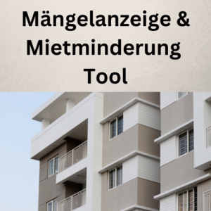 Mängelanzeige-Mietminderung Tool