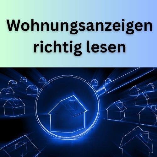 Wohnungsanzeigen richtig lesen